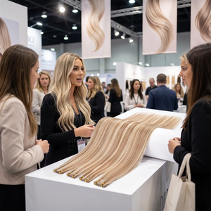 Extensiones de Cabello Remy Adhesivas al por Mayor, 50g, 22 Pulgadas, Cinta Invisible, <span class=keywords><strong>Rubio</strong></span> Ceniza, Cabello Humano Remy, Cinta Adhesiva Delgada para Tiendas de Cabello - Product Image 6