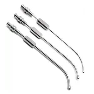 Ensemble d'instruments chirurgicaux de haute qualité en acier, canules dentaires manuelles, tubes d'aspiration du sinus, kit chirurgical de base 3 pièces, certifié CE - Product Image 6