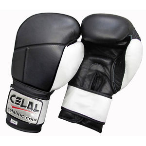 Gants de boxe en cuir de haute qualité avec fermeture à lacets, design personnalisable, évacuation de l'humidité pour l'entraînement - Product Image 4