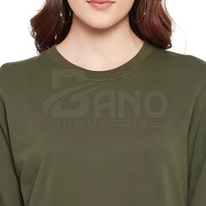Prix de gros direct d'usine, sweat-shirt d'hiver pour femmes, 100% coton, haute qualité, service OEM personnalisé, faible MOQ, devant pour la vente en ligne - Product Image 6
