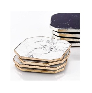 Plate Creative Table Mats Wholesale Sublimation <b>Mug</b> How Lite Gold Rainbow White Slate Sets <b>Marble</b> <b>Marble</b> Crystal Coasters Set - Product Image 1