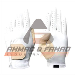 2022 OEM Vente en gros Gants de golf Youngs Poignées en cuir PU rose de couleur personnalisée en cuir véritable respirant pour le sport - Product Image 3