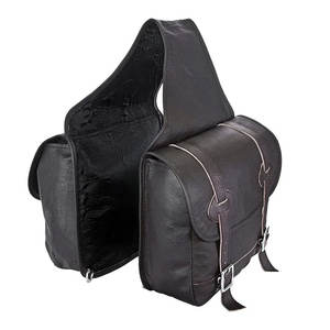 Sacs de selle en cuir véritable de haute qualité sac de selle en cuir de vachette personnalisé pour moto disponible dans une sacoche en cuir entièrement personnalisée - Product Image 1