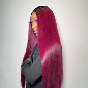 Hot Color Collection 12A Grado Super Full Sedoso Hueso Extensiones de cabello liso Genius Trama Vietnamita Cabello crudo Cierre Pelucas - Product Image 1