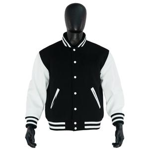 แจ็กเก็ตมันหนาวแจ็คเก็ตเบสบอลบอมเบอร์สไตล์วินเทจเสื้อแจ็คเก็ตหนังสำหรับผู้ชายจัดส่งแบบ DDP - Product Image 1