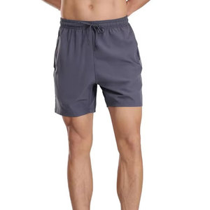 Pantalones Cortos Deportivos Transpirables Casuales con Cierre de Cordón, Tejido Personalizado, Material Duradero, Pantalones Cortos de Gimnasio para Hombre - Product Image 1