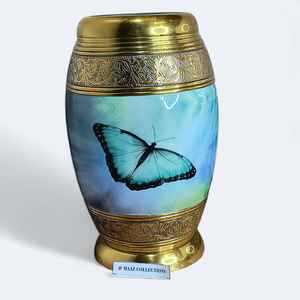 Urne funéraire en métal durable, design classique très demandé, écologique, couleur et taille personnalisables, pour les cendres humaines chéries - Le meilleur choix funéraire - Product Image 3