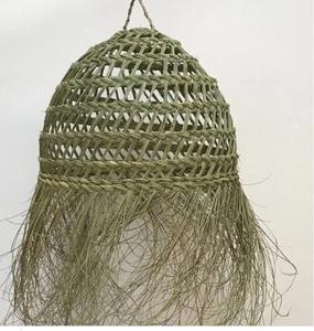 <b>Moroccan</b> Handmade Natural Rattan Seagrass <b>Lampshade</b> Chandeliers Pendant Lights - Product Image 1