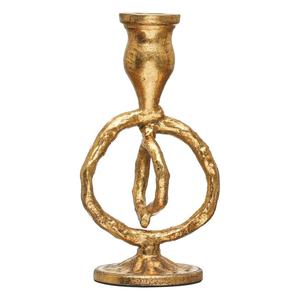 Vente chaude Aluminium Or Anneau En Forme De Porte Cône Premium En Métal Chandelier De Noël Bougeoir Intérieur Et Extérieur Décor - Product Image 1