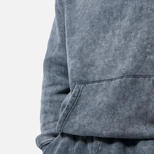 ชุดวอร์มผ้าฝ้ายสำหรับผู้หญิงชุดวิ่งพร้อมกรดซักเสื้อผ้าสองชิ้น - Product Image 4