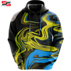 Expédition rapide Sublimation Custom Made Hockey Hoodie - Product Image 3