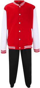 Tenue de jogging 2 pièces pour hommes en gros de qualité supérieure, survêtement de sport de course boutonné avec survêtement athlétique zippé à manches longues - Product Image 2