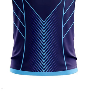 Logotipo de impresión sublimada Hombres Nuevo diseño Ropa deportiva Camisa de cricket Venta al por mayor Polos Jerseys de cricket personalizados - Product Image 6