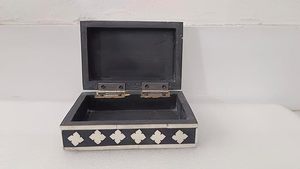 กล่องเครื่องประดับสลักลายกระดูกแนวศิลปะกล่องใส่เครื่องประดับสลักลายกระดูกทำด้วยมือ - Product Image 4