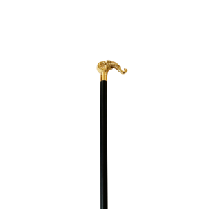 Bâton de marche standard en laiton avec embouts en bois - Product Image 1