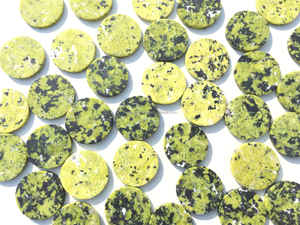 Best Selling Feng Shui Carved <b>Crystal</b> Agate Coaster Lizardite Slab Gemstone Home Decor Love Semi-Precious Stone Craft - Product Image 3