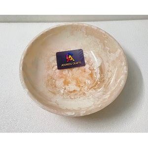 Ensaladera de resina al por mayor de fábrica, vajilla personalizada, platos para servir, frutero acrílico de alta calidad, hogar, Hotel, restaurante - Product Image 3
