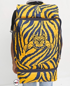 Haute qualité personnalisé sublimé nord californie A & T sac à dos de basket-ball grande capacité décontracté sport épaule sac de voyage de gymnastique - Product Image 1