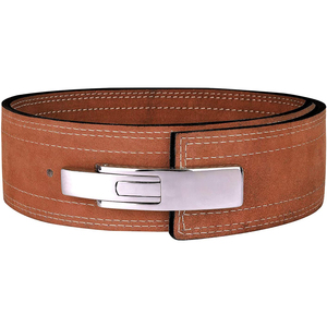 Competition Lever <b>Belt</b> Leather Suede for Powerlifting Heavy <b>Squat</b> Deadlift Gym Gear Men Wholesale OEM Fitness Brand Supply - Product Image 1