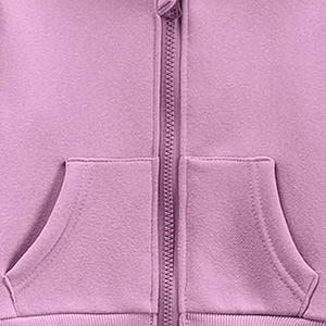 2025 à manches longues coton bicolore couleur sweats à capuche hommes fendu jeunesse couleur bloc pull à capuche - Product Image 4