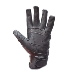 Full Finger Black Leather Gloves for Men Printed Motorcycle Auto Racing Wear Air Vents for Winter Touring Racing Customizable - Product Image 6
