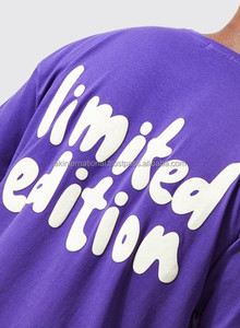 High Quality Custom Foam Screen Printing T-shirt Fashion Brand Custom 3D Puff Print Tshirt Customized - Product Image 2