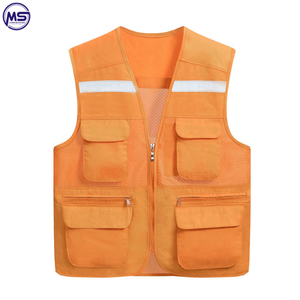 Offre spéciale, impression de Logo personnalisé de haute qualité, nouvelle conception sans manches, gilet de sécurité - Product Image 4