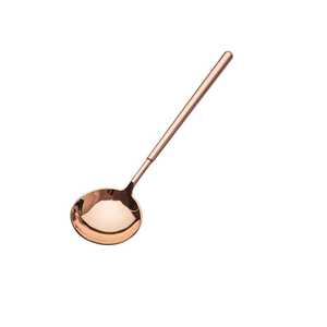 ชุดช้อนทองแดงแท้ทำด้วยมือคุณภาพสูงพร้อมบรรจุภัณฑ์ที่เป็นมิตรต่อสิ่งแวดล้อมสำหรับตกแต่งห้องครัวและรับประทานอาหาร - Product Image 1