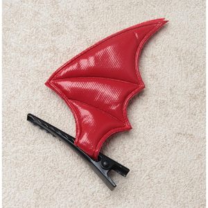 SOWAKA 1 paio di fermagli per capelli con aletta del diavolo gotico accessori per donne e adulti in metallo - Product Image 2