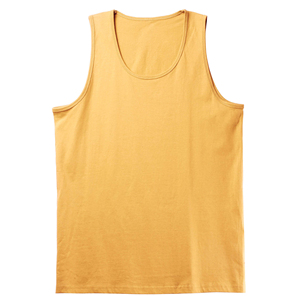 Camiseta de tirantes sin mangas para hombre, producto transpirable y personalizado de tejido elástico de alta calidad para fitness - Product Image 3