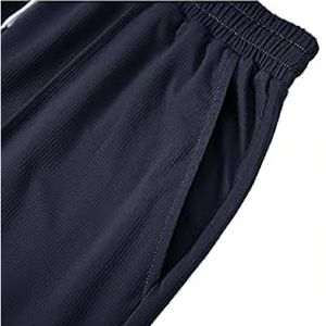 Ensemble short et t-shirt de sport d'été respirant personnalisé pour hommes Ensemble de t-shirts tricotés décontractés à manches courtes unies - Product Image 4