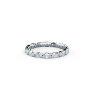 14K Lab Grown Diamond Full Eternity Band Ring IGI Lab Grown Diamond Band Lab Created Diamond Jewelry F Color VS1 Claridad para judío - Product Image 1