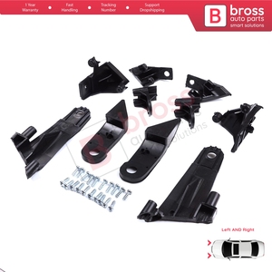 BHL565 Headlight Holder Mount Repair Bracket Tab Set Left Right Side for <b>Duster</b> MK2 HM 2017-2024 260609367R 260101133R - Product Image 3