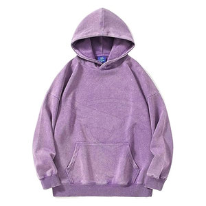 Sweat-shirts à capuche délavés à l'acide, qualité supérieure, nouveau design, écologiques, respirants, imprimés, en polyester/coton pour femmes, fabriqués au Pakistan - Product Image 1