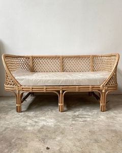 Best Model Natural Rattan <b>Sofa</b> Couch Elegant Style for Living Room and Hotel Restaurant Coffee Handmade From Vietnam SF09 - Product Image 2
