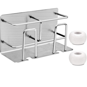 Porte-brosse à dents en métal avec un design compact pour des espaces de salle de bain organisés - Product Image 1