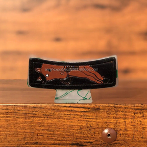 มาใหม่ล่าสุดร้อนขายสไตล์ตะวันตกทําด้วยมือเครื่องมือแกะสลักหนังผมกรงเล็บคลิปหนังกรงเล็บอุปกรณ์เสริมผมสําหรับผู้หญิง - Product Image 2