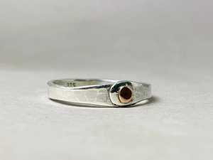 Lo último en anillos de banda martillada personalizados de calidad fina, joyería de dedo fino, anillos de plata de banda martillada hechos a mano - Product Image 4