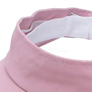 Viseras Ligeras y Cómodas para Viajes, Playa y Uso al Aire Libre, Visera Deportiva de Poliéster de Alta Calidad con Personalización - Product Image 3