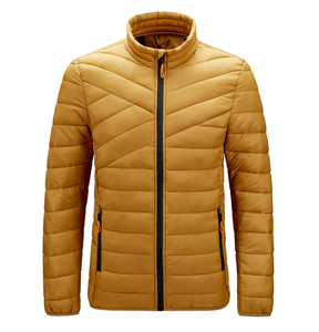 Veste d'hiver légère en duvet pour homme, chaude, imperméable, à fermeture éclair - Product Image 3