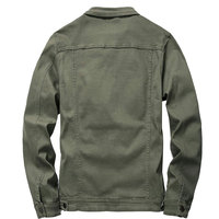 Veste en jean respirante pour homme de haute qualité, couleurs personnalisables, grandes tailles, nouveau design tendance, motif lettres style streetwear, vente en gros