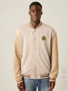 Custom Letterman <b>Men's</b> Varsity <b>Jacket</b> Baseball Logo Print Wool body <b>Leather</b> Sleeves Bomber Streetwear <b>Men</b> Casual <b>Jackets</b> - Product Image 5