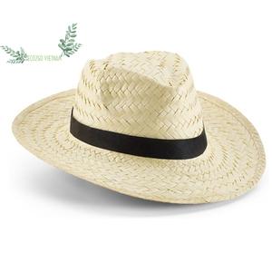 ¡Mejor vendedor 2025! Sombreros de paja para mujer Sombrero de paja para mujer Sombreros de paja sin corona con alta calidad en Vietnam por Eco2go Vietnam - Product Image 1