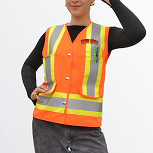 เสื้อกั๊กป้องกันระบายอากาศได้ดีมีหลายขนาดเสื้อกั๊กสะท้อนแสง - Product Image 1