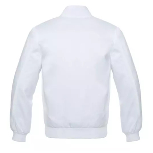 แจ็คเก็ตเบสบอลผ้าซาตินพรีเมียมสำหรับผู้ชาย แจ็คเก็ตบอมเบอร์แบบวาร์ซิตี้ เนื้อผ้านุ่มเงางาม จำหน่ายจำนวนมาก - Product Image 4