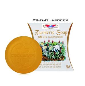 Vente en Gros de Savon au Curcuma Fait à la Main Herbal Curcuma Naturel 100% Curcuma Bain Frais du Vietnam - Product Image 2