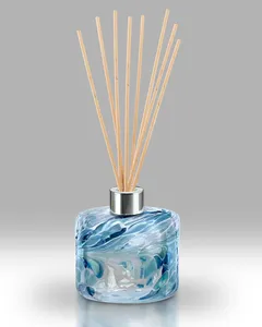 Difusor de Aromas de Cristal Soplado a Mano, Hecho a Mano, de Larga Duración, Ecológico y Sin Alcohol de Alchemy Art - Product Image 1