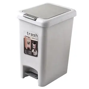 8L 10L 18L 20L 8 Liter Trash Can Recycle Bin Garbage Can Waste Can Dustbin Rubbish Box With Press Lid And Foot Pedal