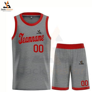 Uniforme de basket-ball sur mesure respirant grande taille qualité professionnelle marque privée 100% polyester prix - Product Image 1