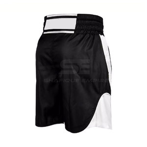 Pantalones cortos de boxeo de color liso personalizados de alta calidad OEM nueva llegada ropa de fitness para adultos - Product Image 4